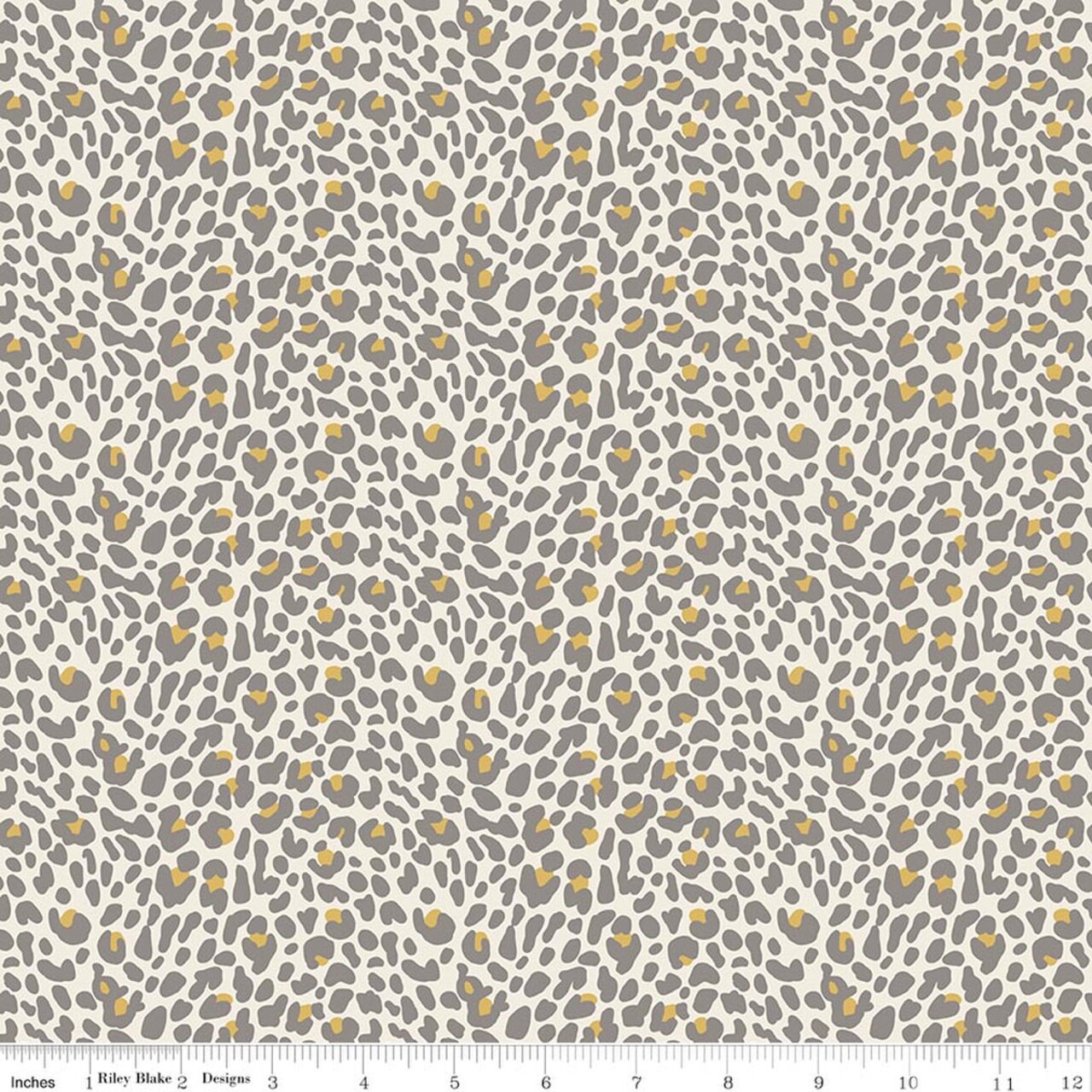 Leopard in Cream (c17544-cream) | Leo & Savannah | Deena Rutter | Riley Blake